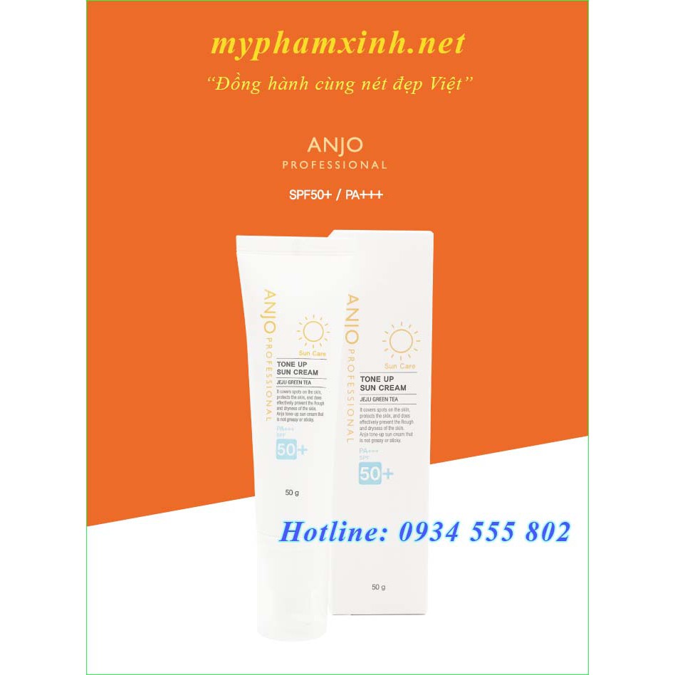 Kem Chống Nắng ANJO TONE UP SUN CREAM