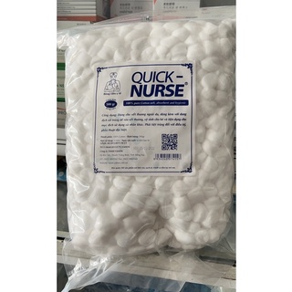 Bông gòn viên y tế bịch 500 gr