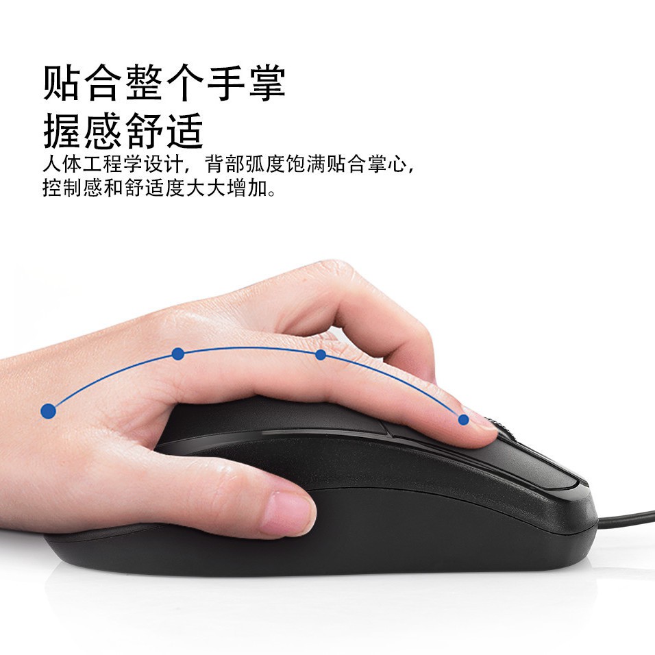 Bộ Bàn Phím + Chuột Có Dây Usb Chống Thấm Nước Tiện Dụng | BigBuy360 - bigbuy360.vn