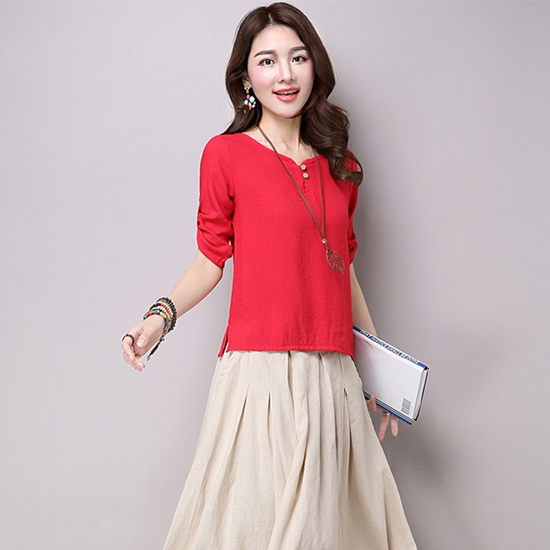 Áo đũi nữ chất liệu đũi xước Nhật cao cấp, kiểu dáng siêu xinh phù hợp mọi lứa tuổi s38
