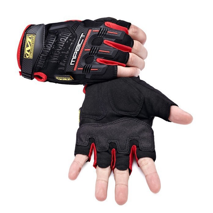 Găng Tay Nam Nữ Mechanix Ngón Cụt (Tập Gym - Lái xe - Đi phượt) (  MP3 )