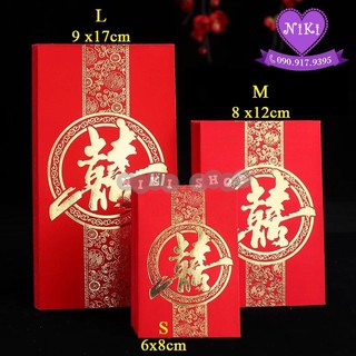 *lì xì cưới chữ hỷ to