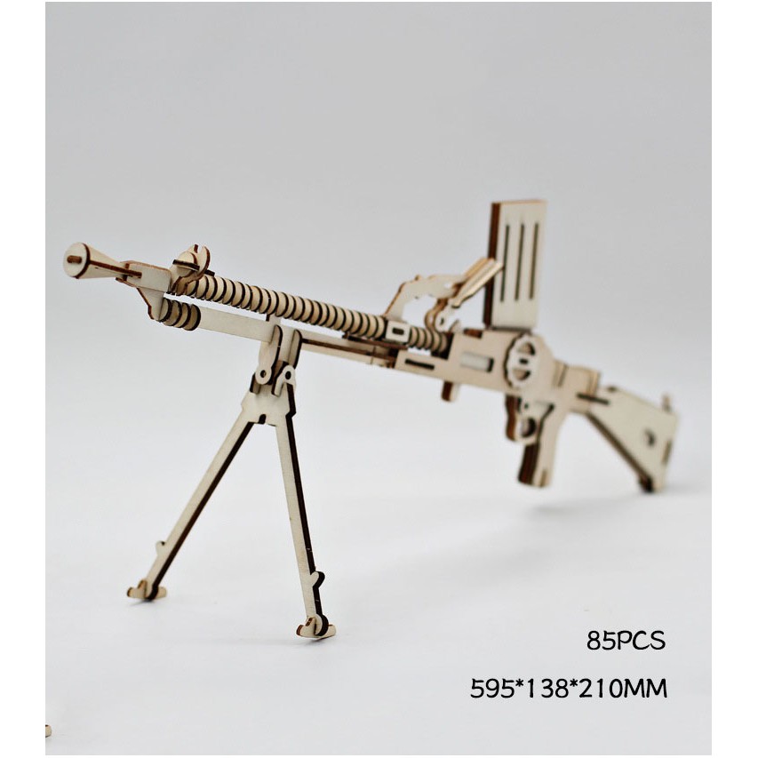 Đồ chơi lắp ghép gỗ 3D Mô hình Đồ chơi quân Sự Laser