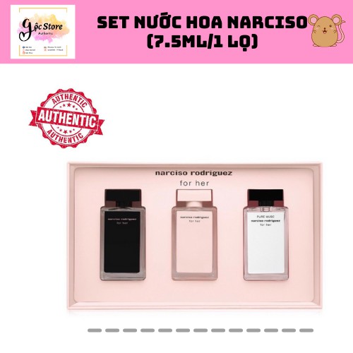[SẴN - BILL US] - SET NƯỚC HOA NARCISO