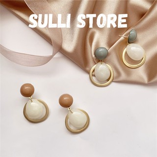 Khuyên tai bông tai Edena earrings phong cách Hàn Quốc Sulli store
