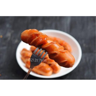 Combo 0,5kg xúc xích heo, 250gr xúc xích phô mai không bột đường lowcarb das