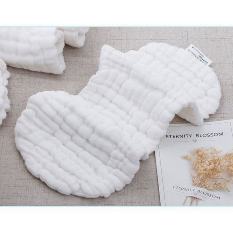 Set 5 Khăn Lau Cho Bé Chất Liệu Cotton Thấm Hút Tốt