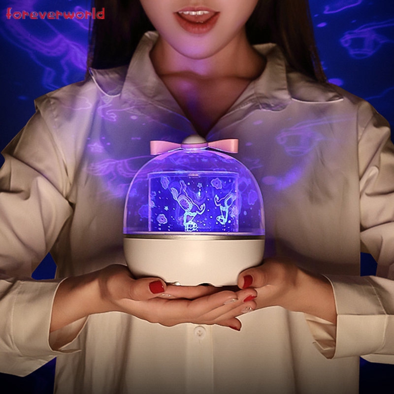 Đèn Ngủ Xoay 360 Độ Hình Bầu Trời Sao Lãng Mạn | BigBuy360 - bigbuy360.vn