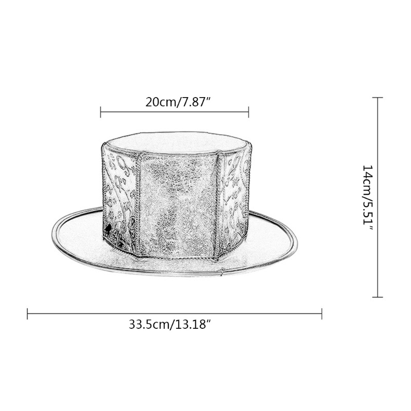 Mũ Phù Thủy Hóa Trang Halloween Bằng Da PU Màu Đen Phong Cách Retro