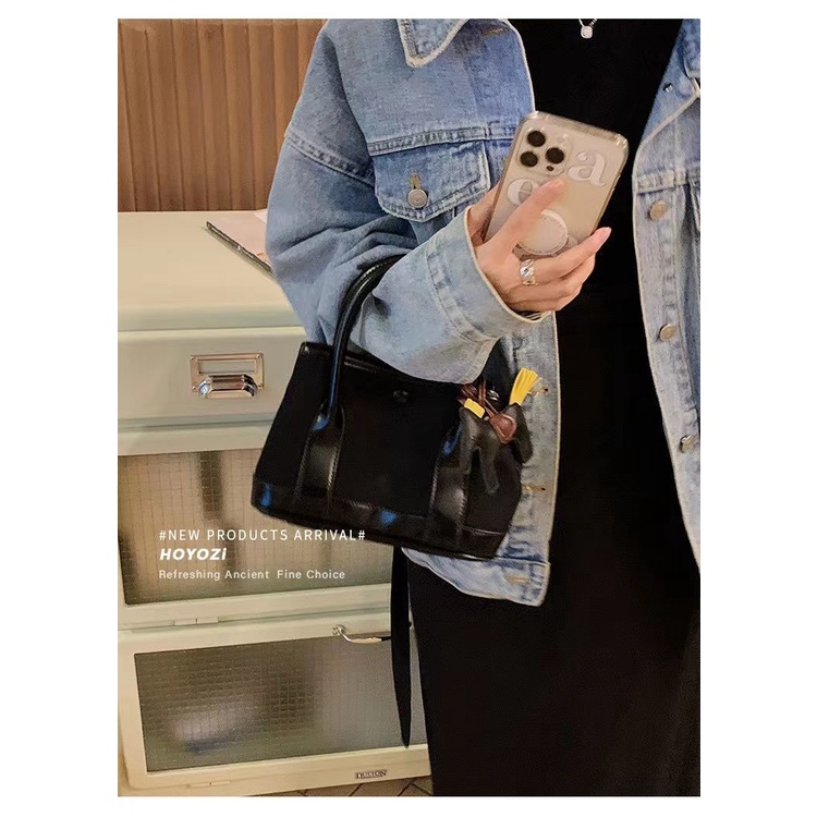 Túi Tote Đeo Vai Vải Canvas Mới 2022