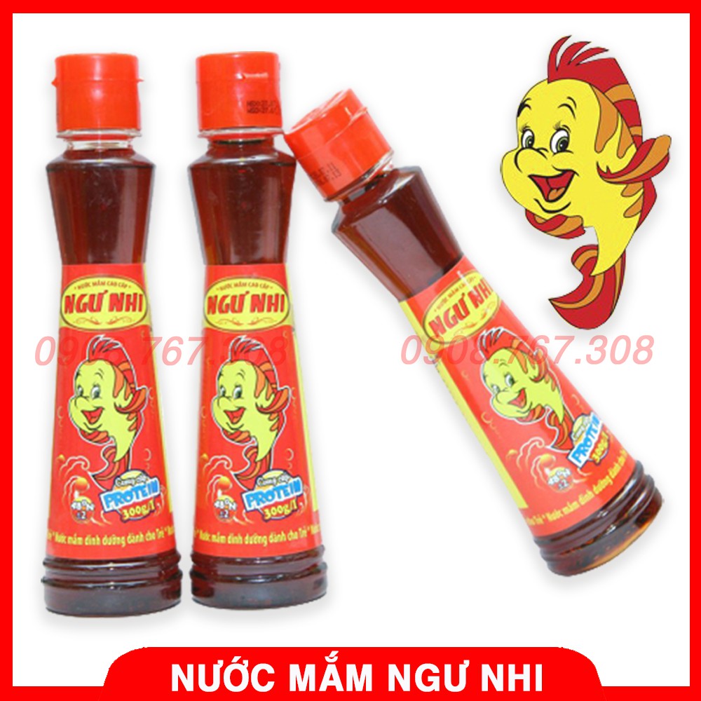 Nước Mắm Cho Bé Ăn Dặm Ngư Nhi Chai Thủy Tinh 150ml - Cho Trẻ Từ 6M+ - 8934752091967