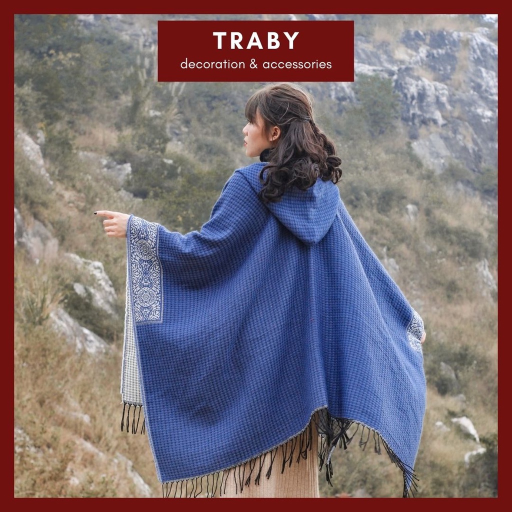 Áo choàng kẻ caro | BigBuy360 - bigbuy360.vn