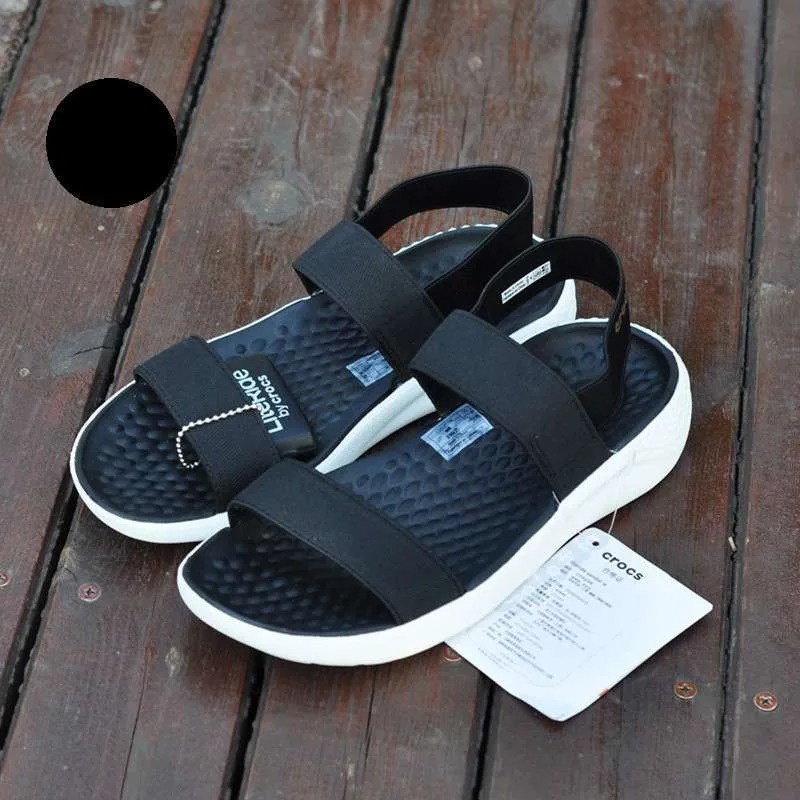 Giày dép sandal Cross họa tiết xanh ngọc DEPCR7XANH