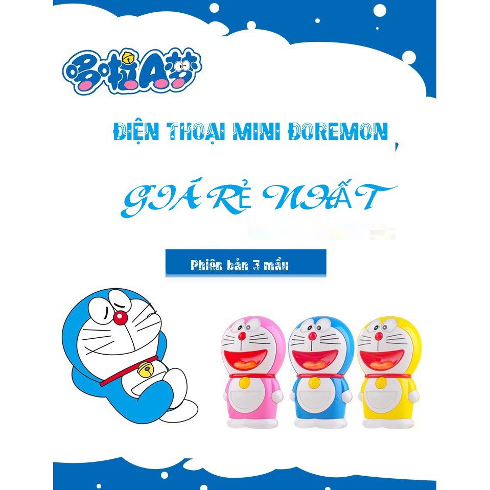 Điện thoại mini hình mèo máy doremon xinh đáng yêu  [ tặng ngay 1 sim 30Gb tốc độ cao cho các bạn yêu công nghệ ] | BigBuy360 - bigbuy360.vn