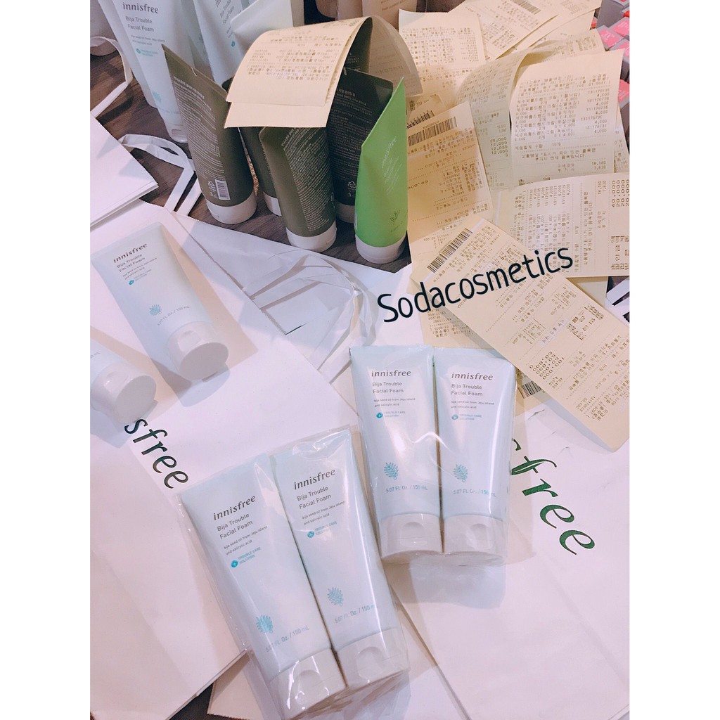 Sữa Rửa Mặt Innisfree Jeju Bija Trouble Facial Foam | BigBuy360 - bigbuy360.vn