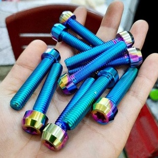 1 Con Ốc Titan 8 li Đủ Size GR5 Gắn Đĩa thắng, Treo pô, Đĩa tải....Pat heo,......