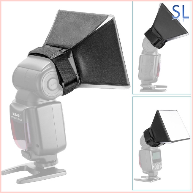 Photography Softbox Flash Diffuser Portable Bounce Softbox Kit Flash Lambency Box Softbox