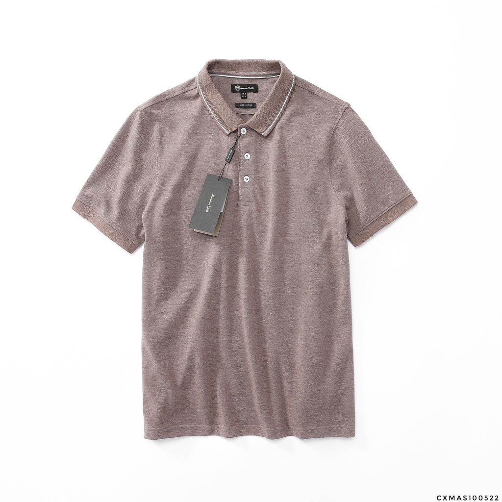 Aó polo nam M.Dutti cổ 3 khuy,Form Slimfit,vải cotton cá sấu khô dư xịn co dãn 4 chiều,thấm hút mồ hôi,Hàng VNXK