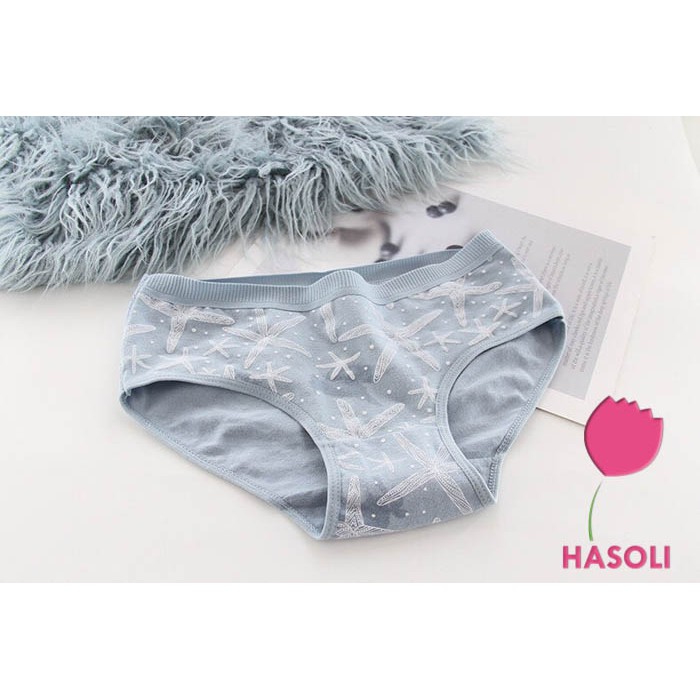  Quần Lót Nữ Cotton Kháng Khuẩn Y Tế Mềm Thoáng Hình Sao Biển S66 | BigBuy360 - bigbuy360.vn