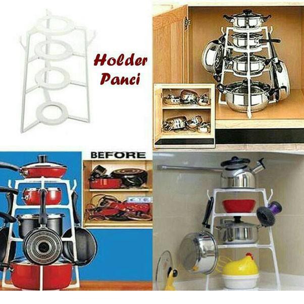 Giá Đỡ Chảo Chiên 4 Tầng Tiện Dụng | BigBuy360 - bigbuy360.vn