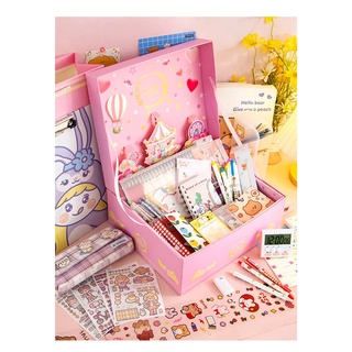 Bộ đồ dùng học tập bút sách vở phụ kiện đi học dễ thương cute B425