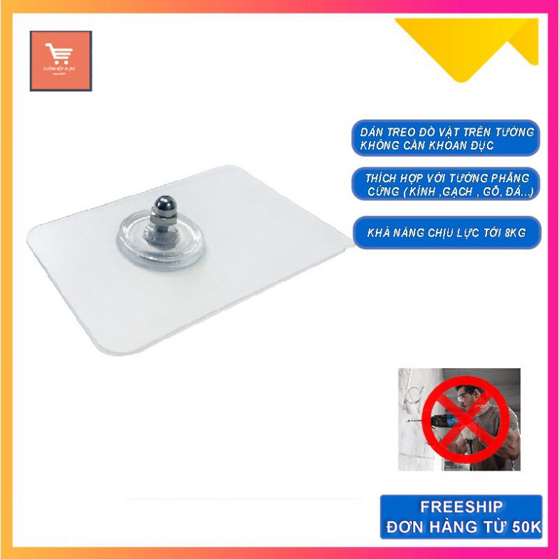 Miếng Dán Tường Ốc Vít, Vít Dán Tường Cường Lực Giúp Gắn Giá Kệ Không Cần Khoan Tường. | BigBuy360 - bigbuy360.vn