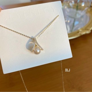 [FreeShip – Clip thật] dây chuyền bạc đính hạt nt [Khuyến Mãi Sốc]