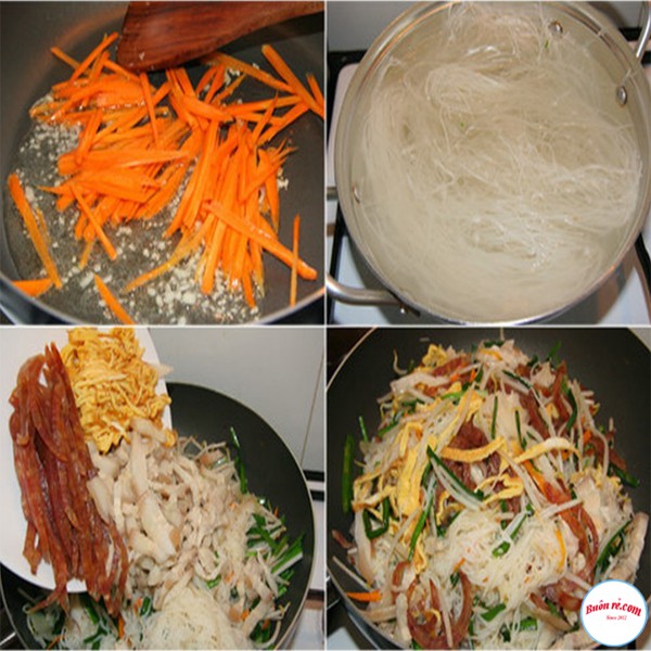 Bún Gạo khô Cao Bằng Nông Sản Sạch Làm Từ Gạo Bao Thai Loại 500g - 00007 | BigBuy360 - bigbuy360.vn