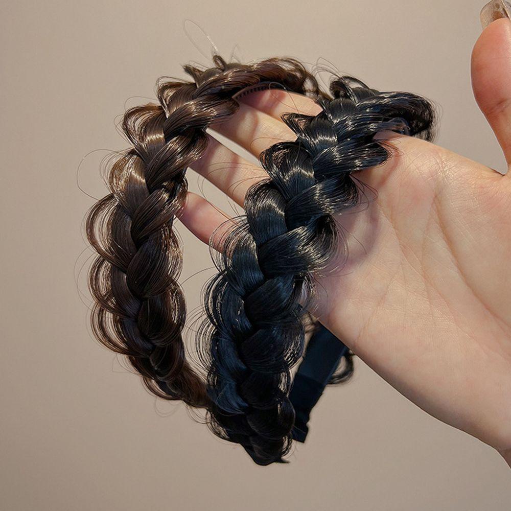 Băng Đô Cài Tóc Kiểu Tóc Bện 1 Phong Cách Cổ Điển Thời Trang