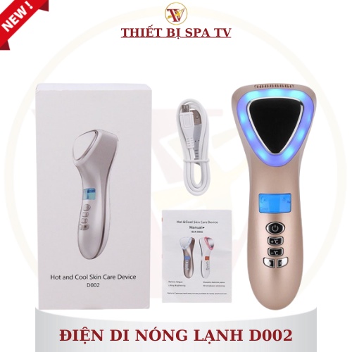 Sale Điện Di Nóng Lạnh D002 Kèm Ánh Sáng Sinh Học Chính Hãng