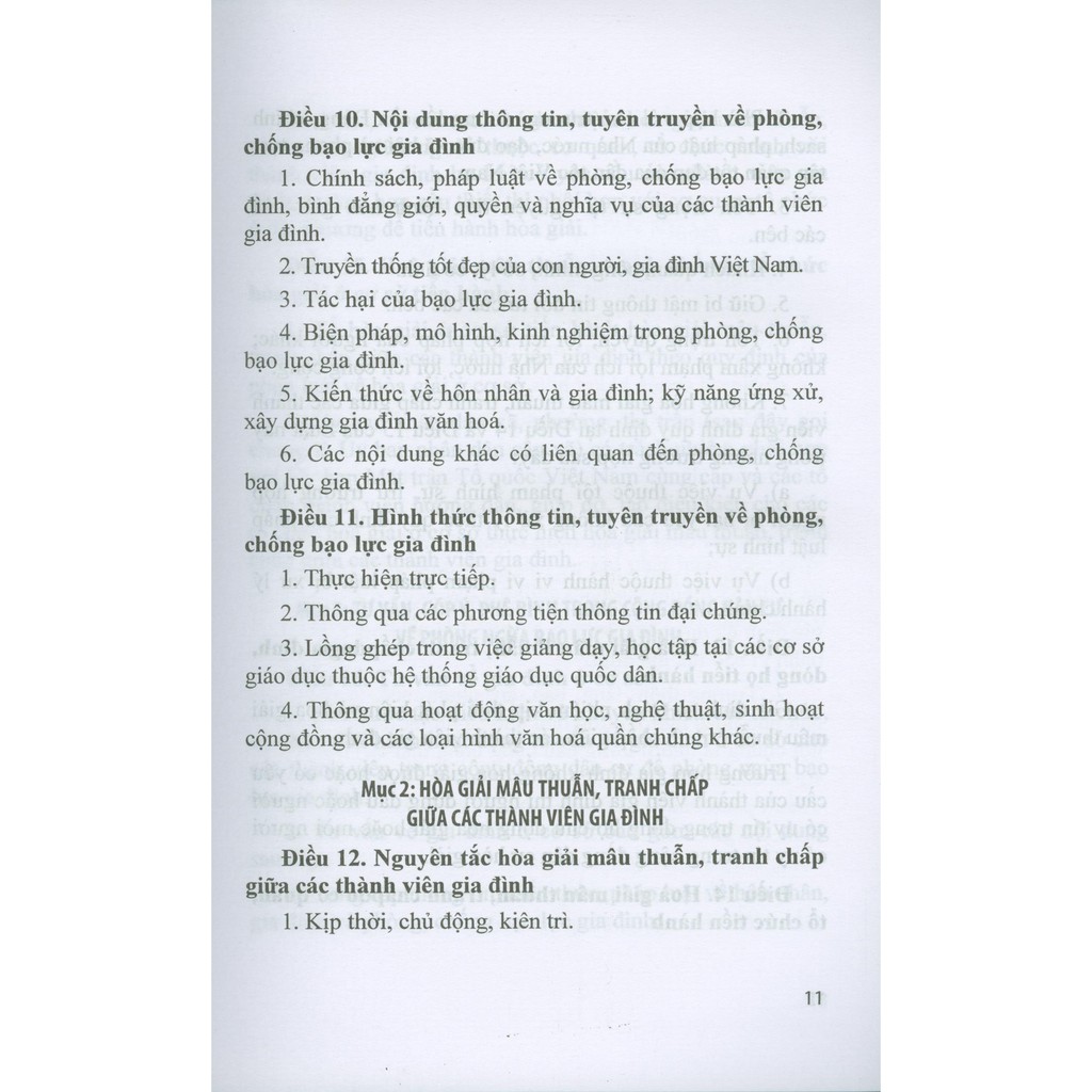Sách - Luật Phòng, Chống Bạo Lực Gia Đình Và Văn Bản Hướng Dẫn Thi Hành