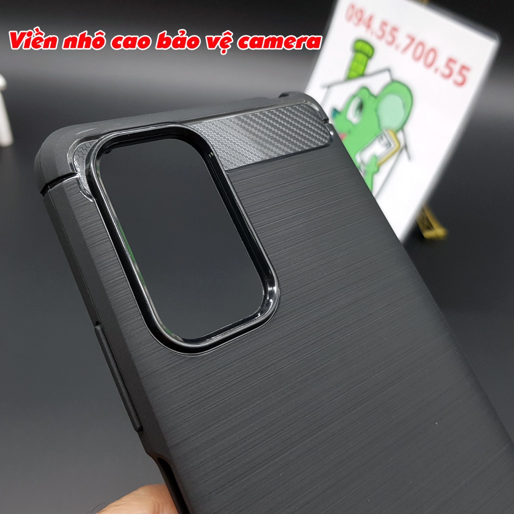 [Ảnh Thật] Ốp Lưng Xiaomi Redmi Note 10 PRO Dẻo Carbon Phay Xước Chống Sốc