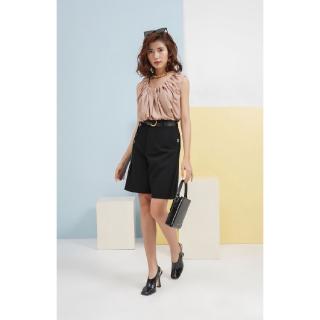 Áo SN cổ tròn nhún C5452 CCHAT
