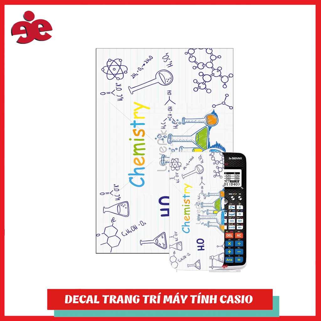 Decal máy tính Casio/ Vinacal