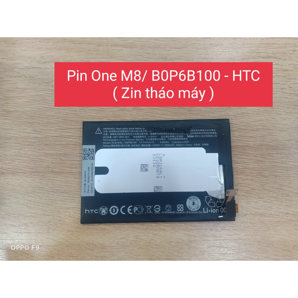 Pin One M8 - B0P6B100 - HTC ( Zin Tháo Máy )