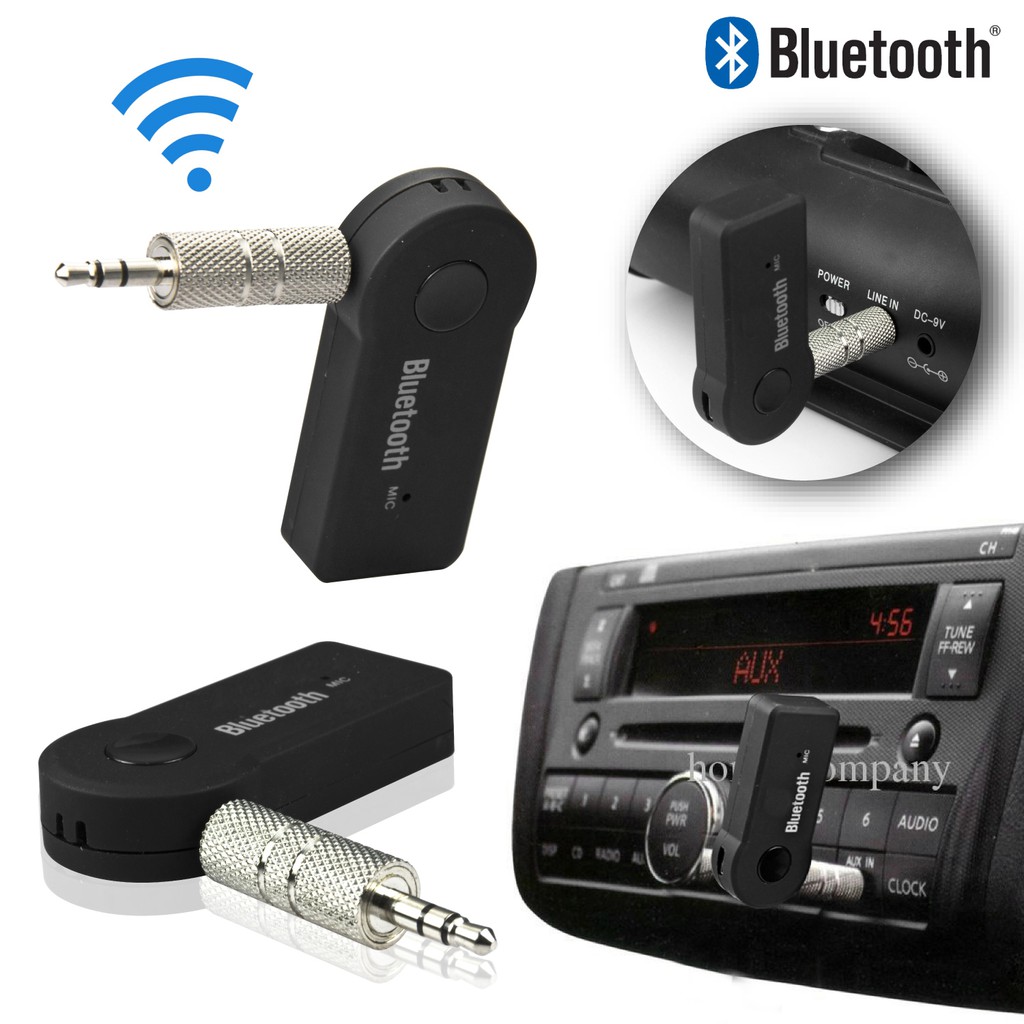 Thiết Bị Nhận Tín Hiệu Âm Thanh bluetooth Không Dây A2DP HP Giắc Cắm 3,5mm Chuyên Dụng Cho Loa Xe Hơi