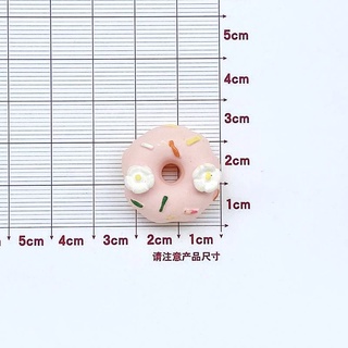 Charm hình bánh donut dễ thương