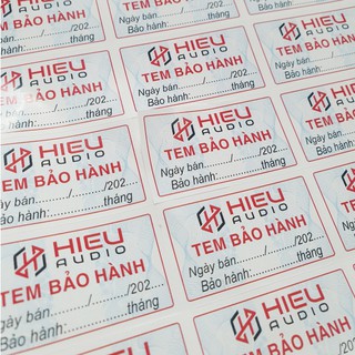 IN TEM NIÊM PHONG, TEM VỠ BẢO HÀNH