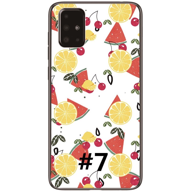 Ốp điện thoại TPU mềm in hình trái cây hoạt họa cho Samsung Galaxy A71/A51/A41/A31/A21/A11 | BigBuy360 - bigbuy360.vn