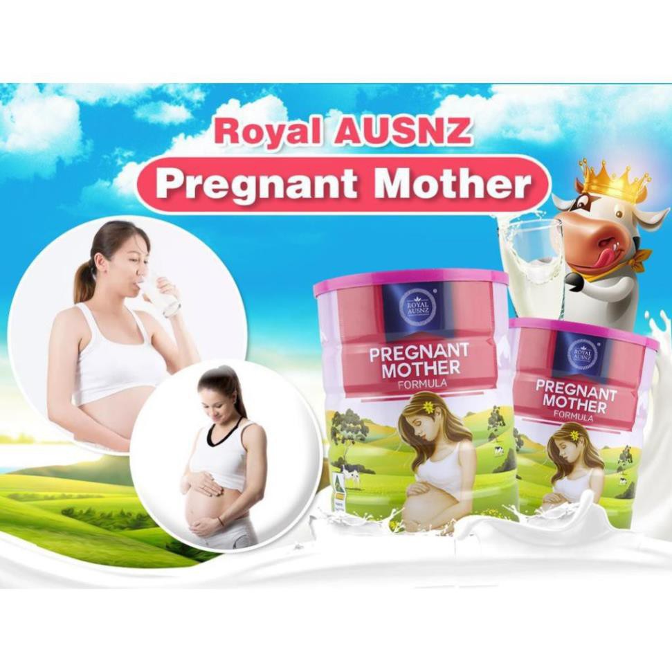 [VÀO CON KHÔNG VÀO MẸ] Sữa Bà Bầu Chính Hãng Hoàng Gia Úc Royal Ausnz Pregnant Mother (900g)