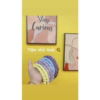 Bờm tóc vải nhún