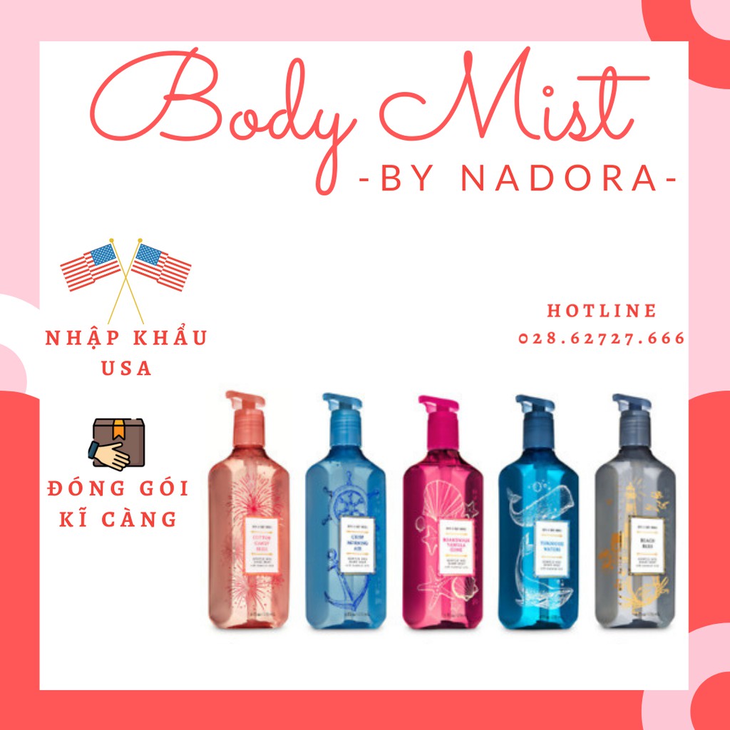 [Đủ Mùi] Nước Rửa Tay Dạng Gel - Bath And Body Works (236ml)