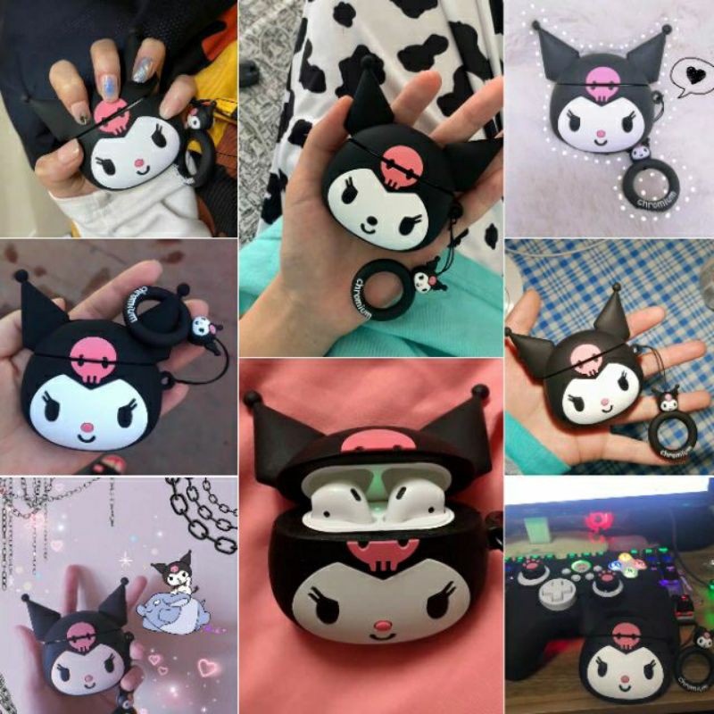 (Order 7 ngày) Case bảo vệ Airpods Pro/1/2 sanrio phù thủy koromi/ mèo kitty charmmy/ sói và cừu/ bạch tuyết