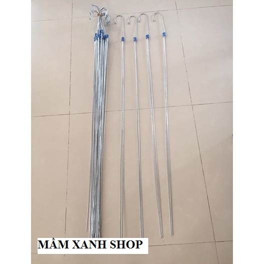 Set 10 Dây móc treo chậu lan, hoa cảnh 3 dây dài 70 cm và 115cm