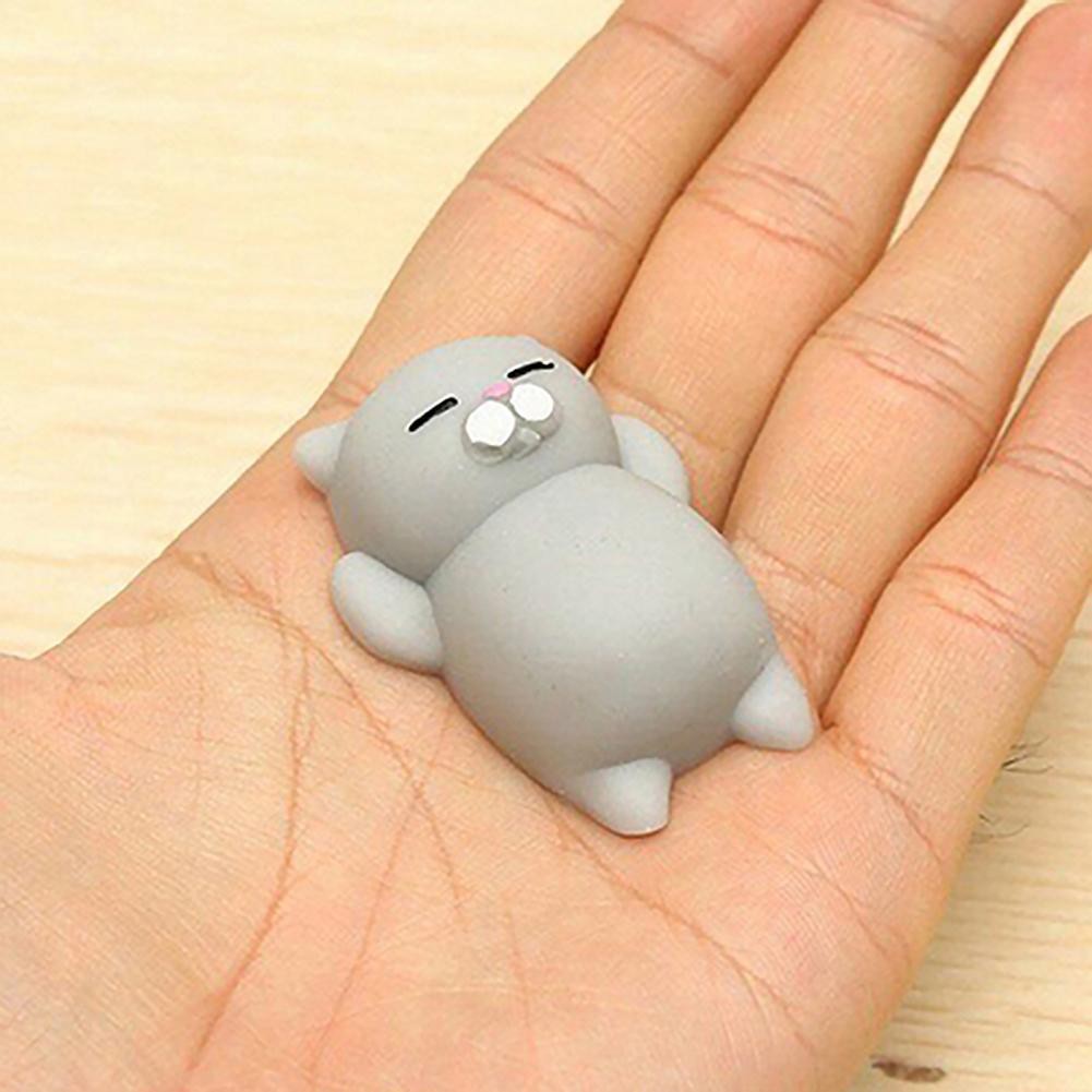 Đồ chơi hình cây kem nhún dạng chất liệu squishy kawaii