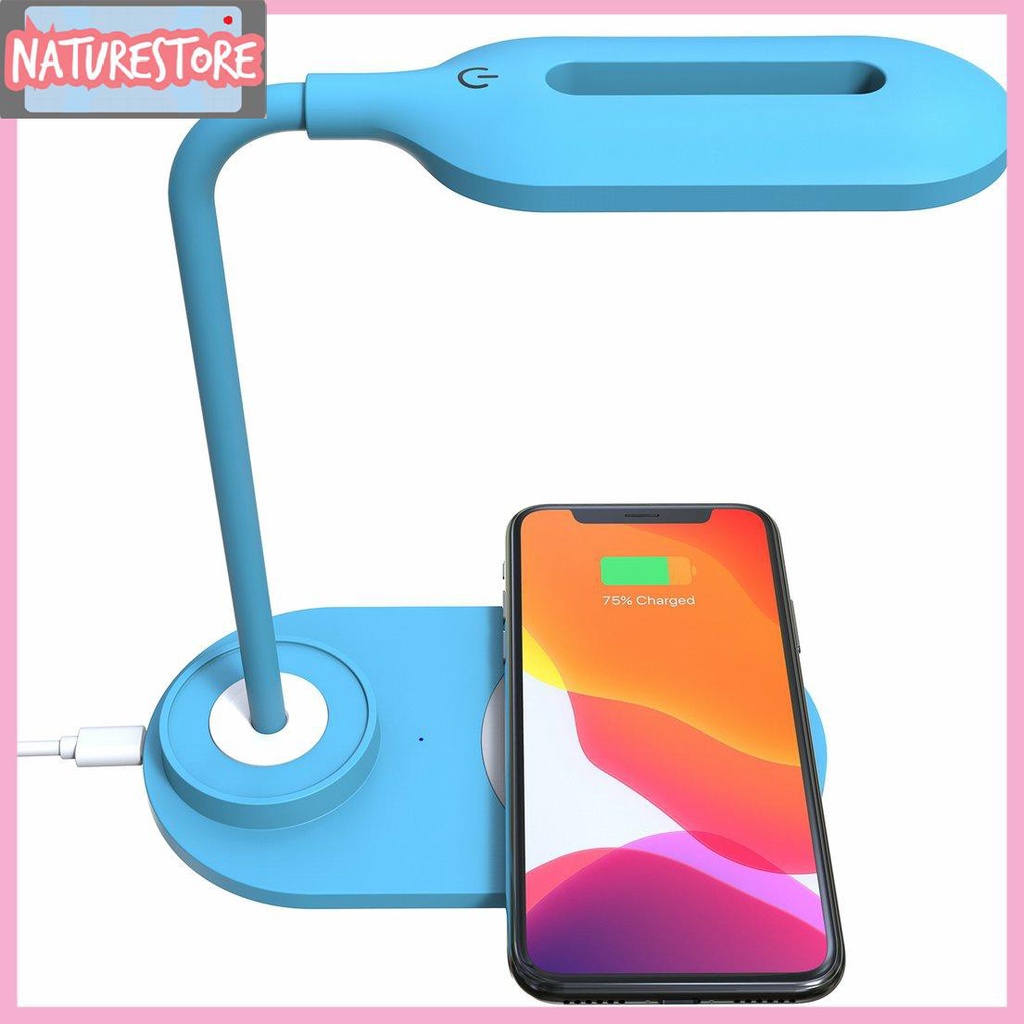 Đế Sạc Nhanh Không Dây Có Đèn LED Cho Điện Thoại