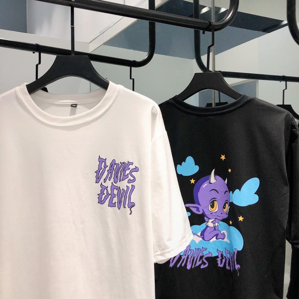 Áo Thun Tay Lỡ DAVIES DEVIL Unisex