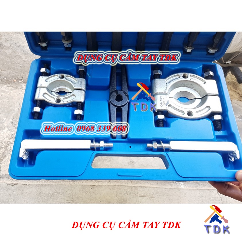 Bộ cảo bạc đạn đĩa, cảo vam đĩa tháo vòng bi 14 chi tiết S0017 CMART