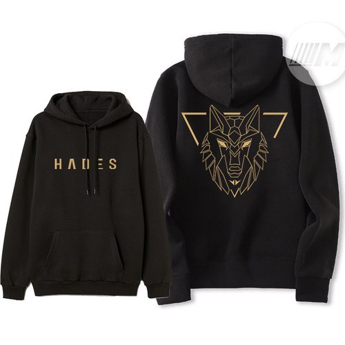 Áo nỉ hoodie nam nữ Hades chất nỉ bông dày ấm dáng rộng thoải mái