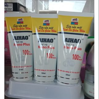 Sữa rửa mặt Aihao làm sạch da,  giảm nhờn 50ml